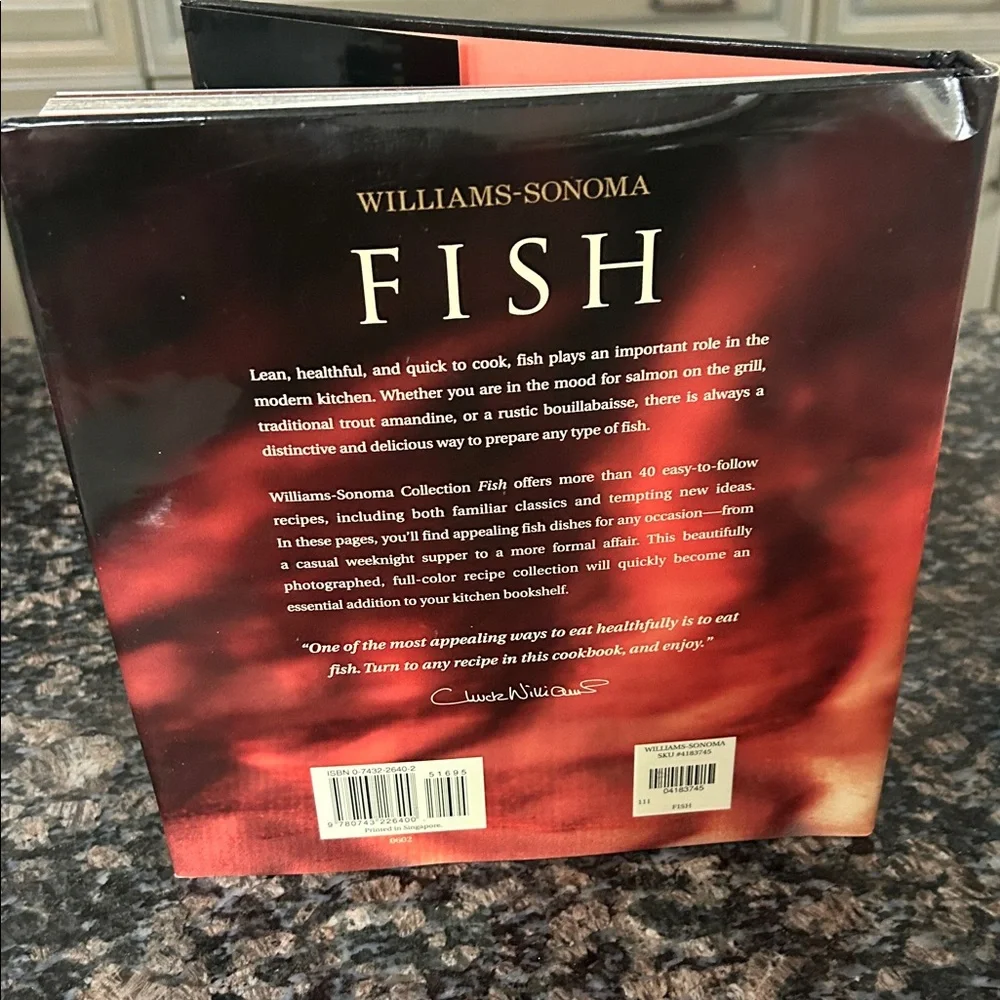 WILLIAMS SONOMA FISH COOKBOOK